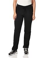 Hanes Women's French Terry Pant, Black, Large