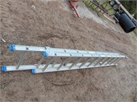 20' Werner aluminum extension ladder