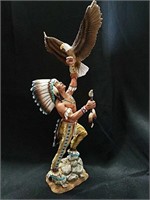 Indian Figure w/ Eagle
