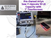 Arlyn SAW-X-Upscale 7" Touchscreen 10 lb Scale