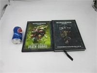 2 livres guides Warhammer