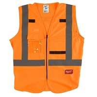 Small/Medium Orange Class 2 High Vis Safety Vest