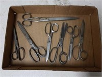 7 Vintage Wiss and Other Scissors