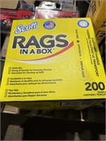 Box of Rag Shop Towels