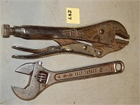 Vice Grips & Adjustable Wrench