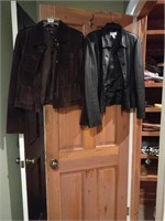 Very nice ladies leather jackets. Black one is a