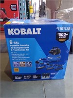 Kobalt 6 Gallon Portable Pancake Air Compressor