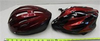 2 Bike Helmets