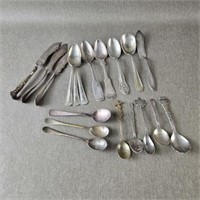 Collection of Antique & Vintage Spoons & Butter