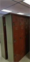 Vintage Wall Lockers