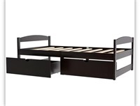 Twin Bed with Drawer - Espresso wf195910aap