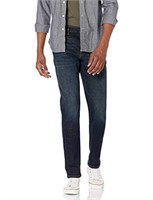 34W x 29L Essentials Men's Slim-Fit Jeans, Dark