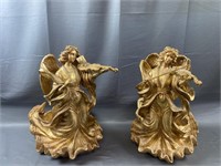 2 Large Decorative Angels