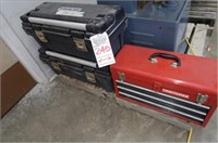 LOT, (3) ASSORTED TOOL BOXES