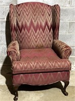 Red Upholstered Chair