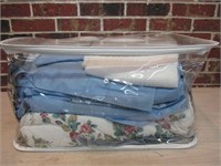 Bedding & Curtains Lot