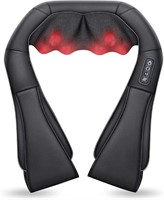 Shiatsu 3D Rotating Massager with Heat, Neck and S