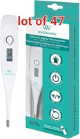 Lot of 47, Wellworks Clinical and Digital Thermome