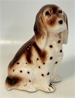 ANTIQUE GERMAN SITZENDORF PORCELAIN DOG