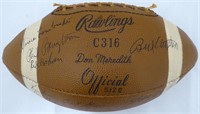 1962 NFL  Green Bay  Team Autographed Football