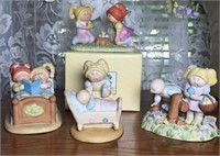 (4) CABBAGE PATCH FIGURINES