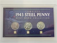 Complete Steel Penny Mint Mark Collection