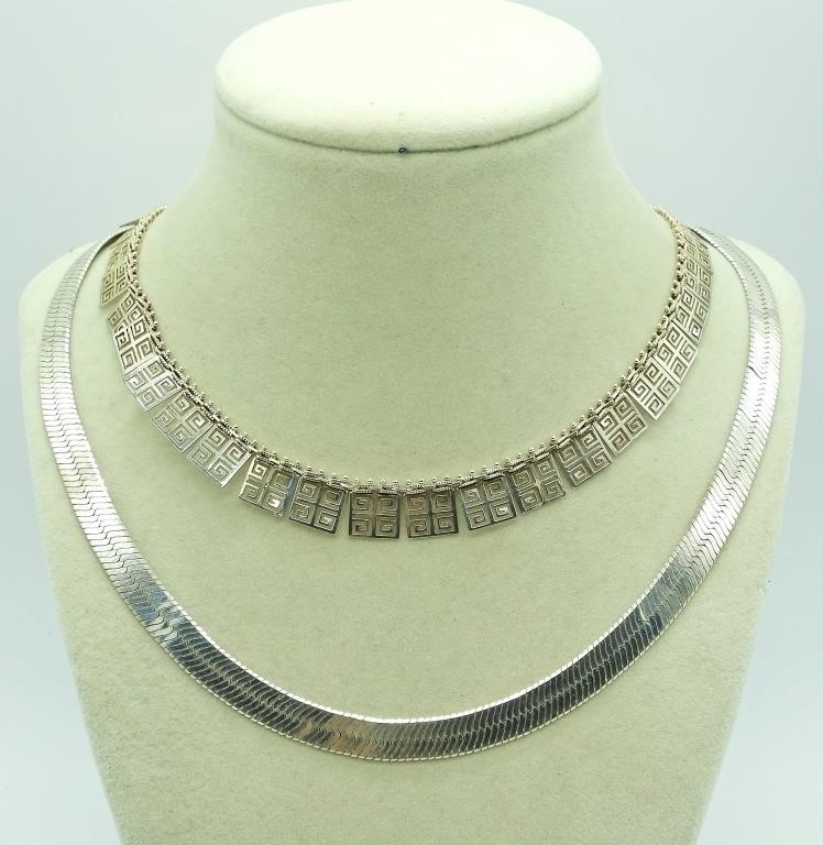2 STERLING CHAINS