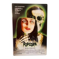 Popcorn Movie poster tin, 8x12, come in