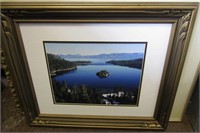 Lake Tahoe Framed Photo - Signed