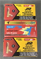 150 rnds Aguila .22 Super Extra Ammo