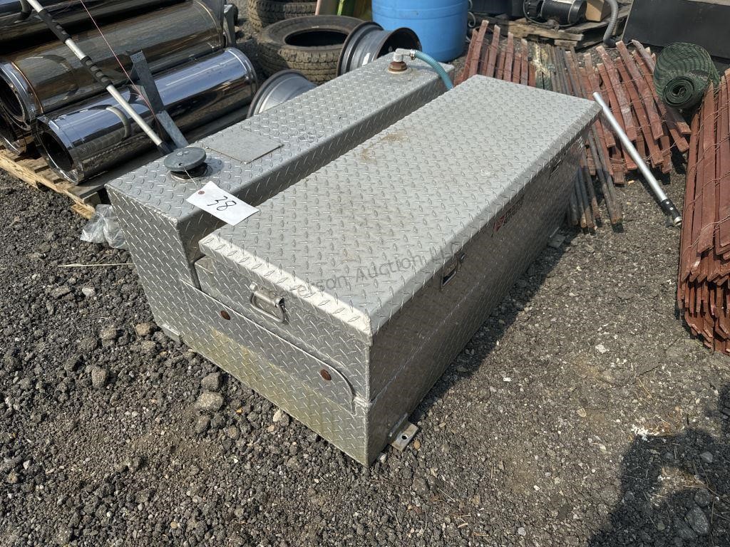 Aluminum Fuel Tank Toolbox