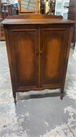 Bird's Eye Maple Two Door Chifferobe