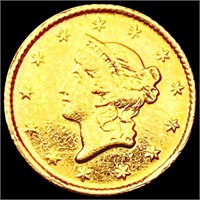 1850 Rare Gold Dollar LIGHTLY CIRCULATED