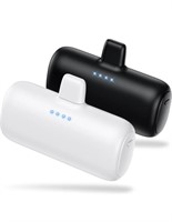 New 2-Pack] Mini Portable Charger for