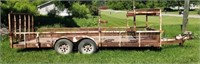 Landscaping Trailer. Seller Note: Sound