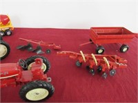 Toys - tin trucks, plastic wrecker, Tonka truck