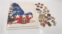 1977 Mint Set Commemorative Stamps & Holder