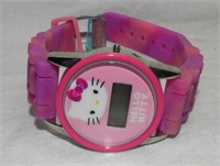 Vtg Hello Kitty Digital Watch