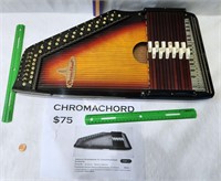 Sekova Chromaharp 12 chord autoharp sunburst