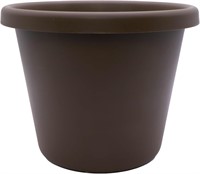 7 inch Round Classic Planter  Chocolate