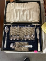 Vintage Silver Plate Set