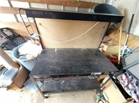 Multi-Purpose Workbench with Lighting & Outlet
