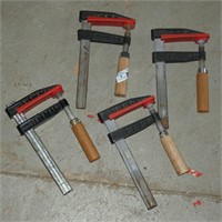 Lot of Wood Clamps