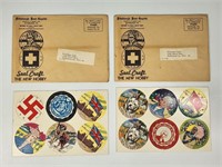 2) 1930'S SEAL CRAFT DISCS UNUSED W/ MAILER