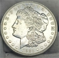 1921-D Morgan Silver Dollar