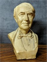 Thomas Edison Bust by Walter Russell 1928