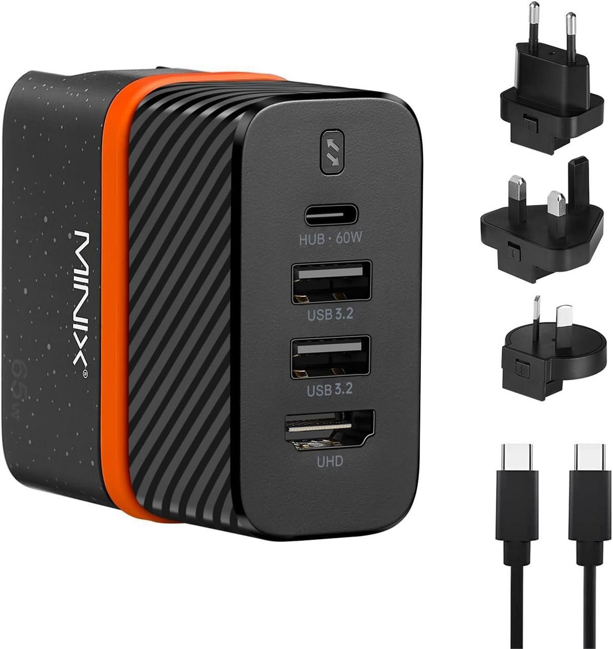 MINIX P4K 65W 4-in-1 PD Dock Charger