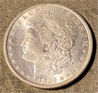 1822-CC Silver Morgan Dollar