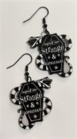 Beetlejuice double sided earrings, I MYSELF AM