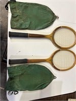 Wood Tennis Rackets ABC World Of Sports Crown